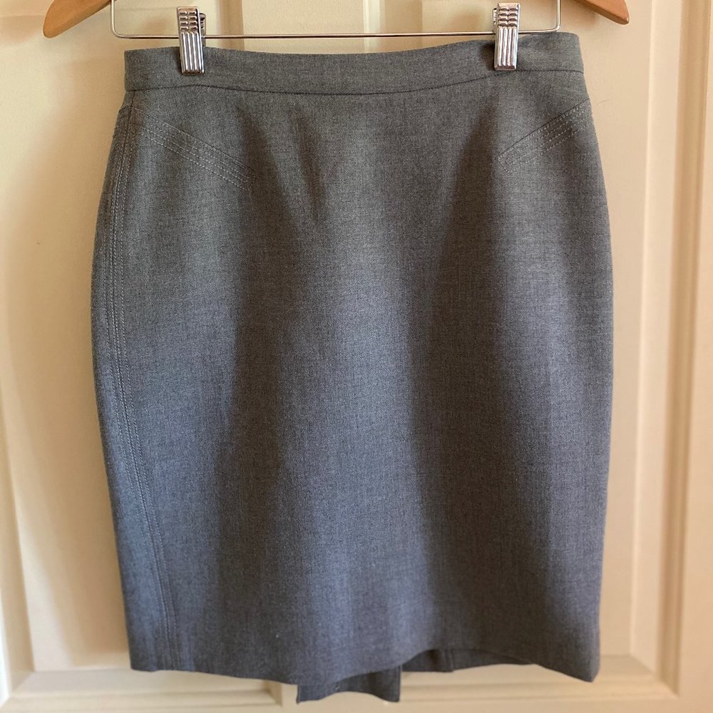 Loft Grey Skirt